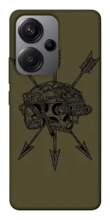 Чохол на Xiaomi Redmi Note 13 Pro+ Mil skull фото 1 з 1
