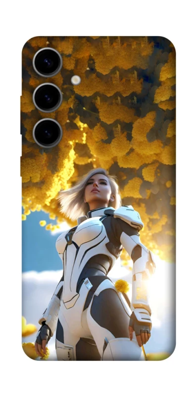 Чохол на Samsung Galaxy S25 Cyber space girl ver.3 фото 1 з 1