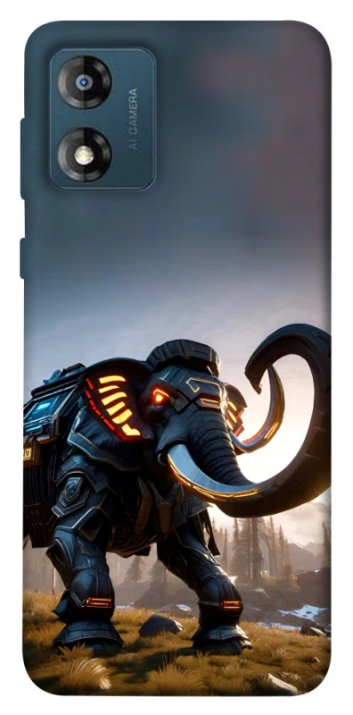 Чохол на Motorola Moto E13 Cyber ​​elephant фото 1 з 1