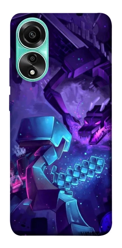 Чехол на Oppo A78 4G Minecraft dragon фото 1 из 1