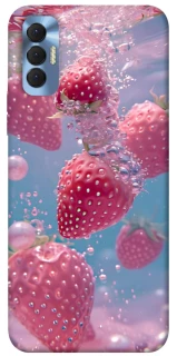 Чохол на TECNO Spark 8P Полуниця в воді фото 1 з 1