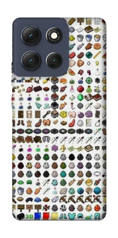 Чохол на Motorola Moto G86 Minecraft v2 фото 1 з 1