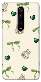 Чохол на Xiaomi Redmi K20 / K20 Pro / Mi9T / Mi9T Pro Labubu Green Heart фото 1 з 1