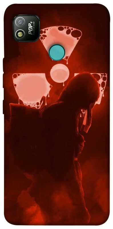 Чехол на TECNO POP 4 Радиация v8 фото 1 из 1