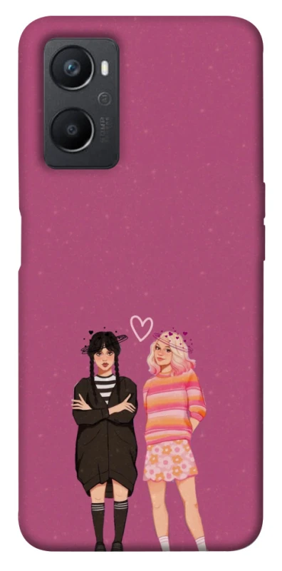 Чехол на Oppo A96 Raven & Rainbow Wednesday фото 1 из 1