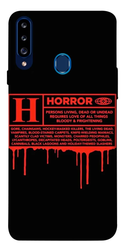 Чохол на Samsung Galaxy A20s Horror Halloween фото 1 з 1