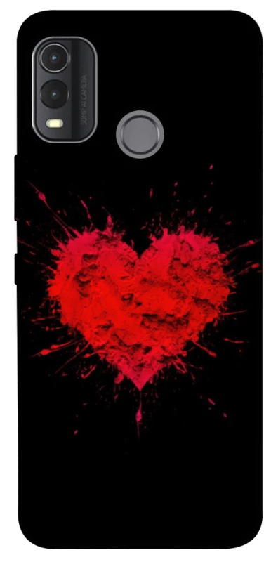 Чехол на Nokia G11 Plus Splash heart фото 1 из 1