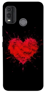 Чохол на Nokia G11 Plus Splash heart фото 1 з 1