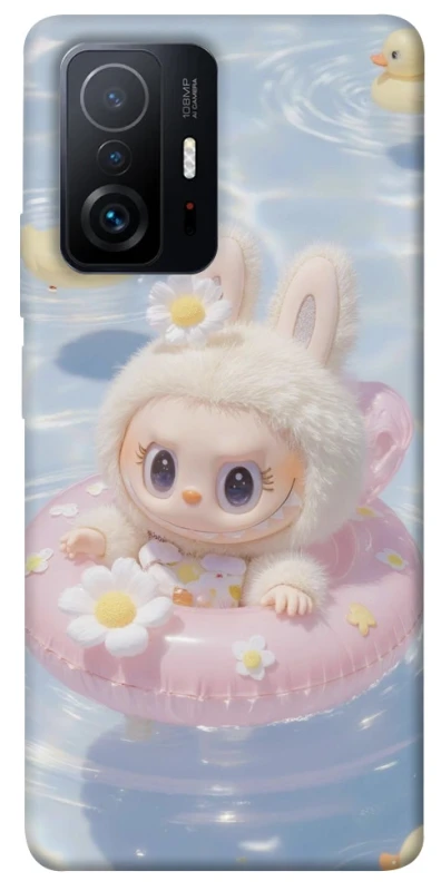 Чохол на Xiaomi 11T / 11T Pro Labubu swimming фото 1 з 1