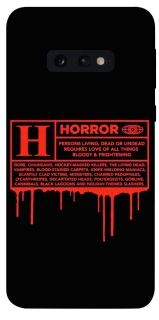Чохол на Samsung Galaxy S10e Horror Halloween фото 1 з 1