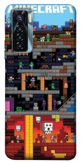 Чохол на TECNO Camon 17 Pro Minecraft фото 1 з 1