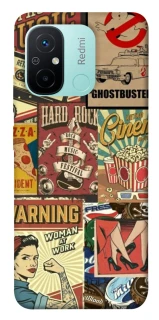Чохол на Xiaomi Redmi 12C / Poco C55 Retro collage ver.2 фото 1 з 1