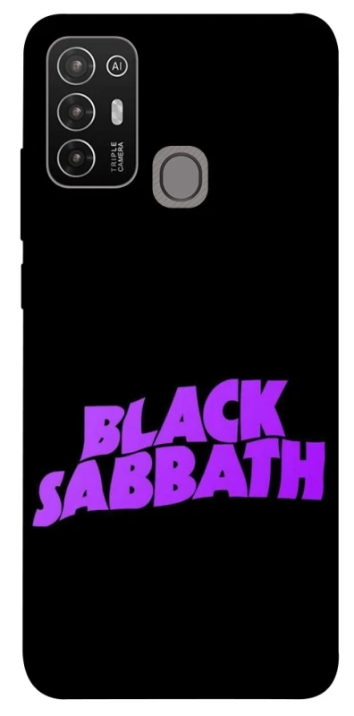 Чехол на ZTE Blade A52 Black Sabbath logo ver.1 фото 1 из 1