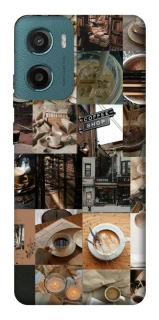Чохол на Motorola Moto G06 Coffee collage ver.3 фото 1 з 1