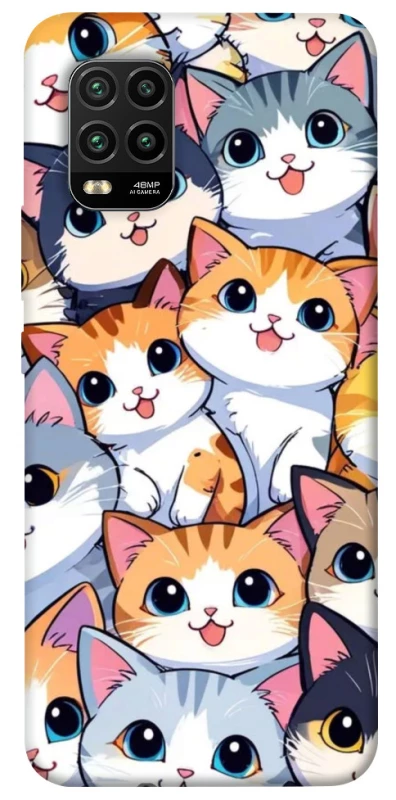 Чехол на Xiaomi Mi 10 Lite Cute Cat v2 фото 1 из 1
