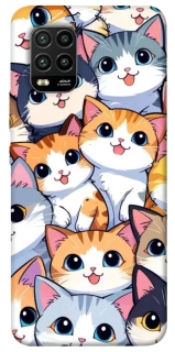 Чехол на Xiaomi Mi 10 Lite Cute Cat v2 фото 1 из 1