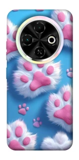 Чехол на TECNO Spark 30C Cat paw фото 1 из 1