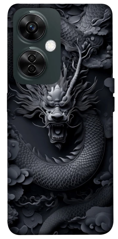 Чохол на OnePlus Nord CE 3 Lite black dragon фото 1 з 1