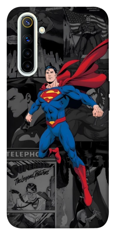 Чехол на Realme 6 superman comics фото 1 из 1