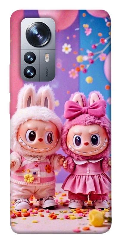 Чохол на Xiaomi 12 / 12X Labubu twins ver.2 фото 1 з 1