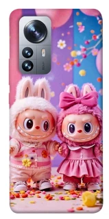 Чехол на Xiaomi 12 / 12X Labubu twins ver.2 фото 1 из 1