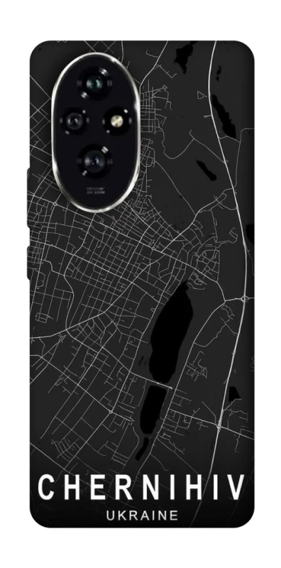 Чехол на Honor 200 Chernihiv map фото 1 из 1