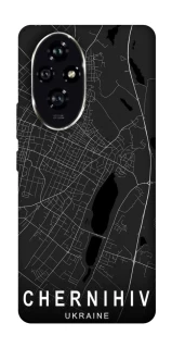 Чохол на Honor 200 Chernihiv map фото 1 з 1