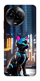 Чохол на Realme C67 4G Cyber cat фото 1 з 1