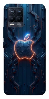 Чохол на Realme 8 Apple logo ver.1 фото 1 з 1