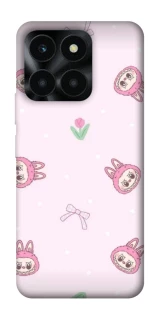 Чохол на Huawei Honor X6a Labubu Flower фото 1 з 1