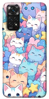 Чехол на Xiaomi Redmi Note 11 (Global) / Note 11S Funny Kittens ver.3 фото 1 из 1