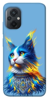 Чохол на Xiaomi Poco M5 Кіт патріот фото 1 з 1