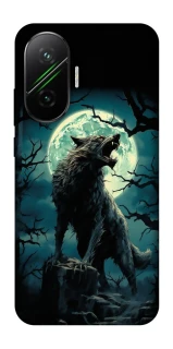 Чохол на Xiaomi Poco F7 Вовк під місяцем фото 1 з 1