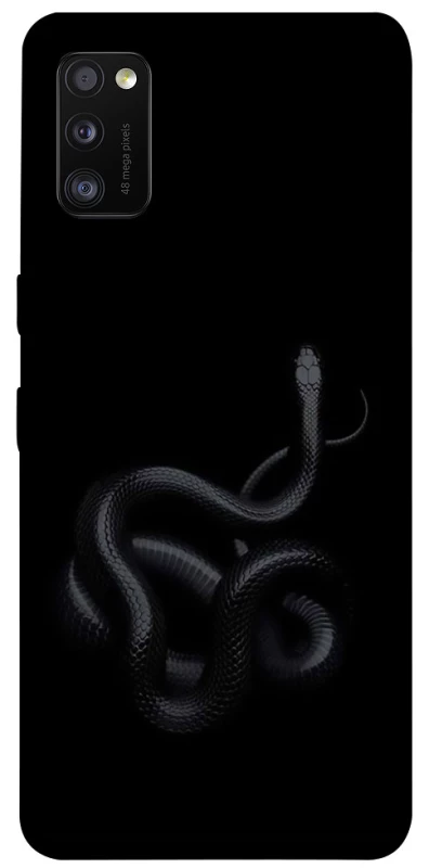 Чехол на Samsung Galaxy A41 Black snake фото 1 из 1