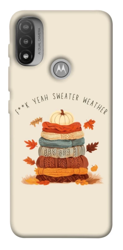 Чохол на Motorola Moto E20 Autumn vibes ver.8 фото 1 з 1