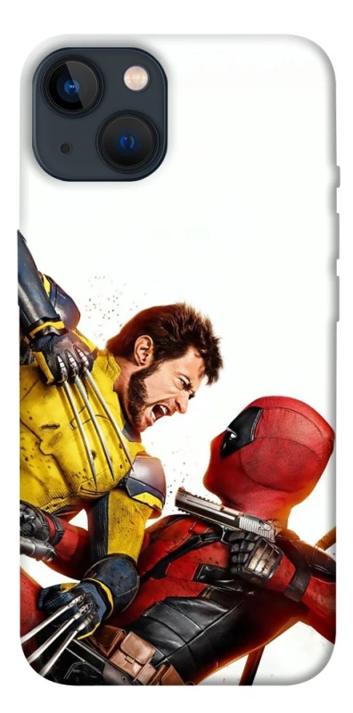 Чохол на Apple iPhone 13 (6.1") Deadpool and Wolverine фото 1 з 1