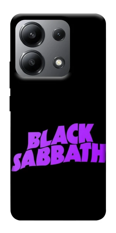 Чохол на Xiaomi Redmi Note 13 4G Black Sabbath logo ver.1 фото 1 з 1