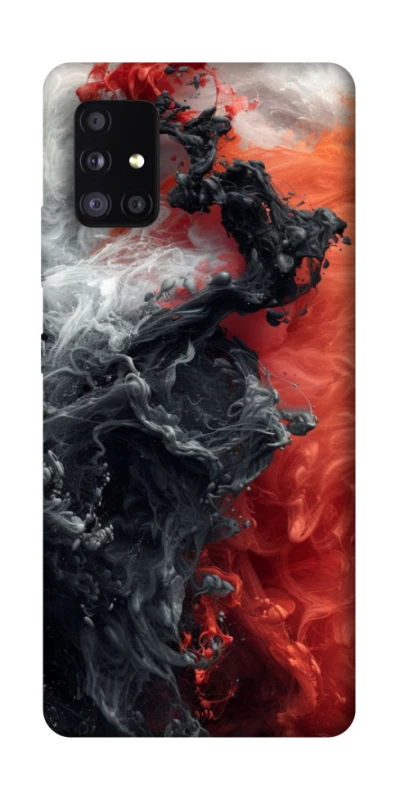 Чохол на Samsung Galaxy A51 5G Black and Red фото 1 з 1