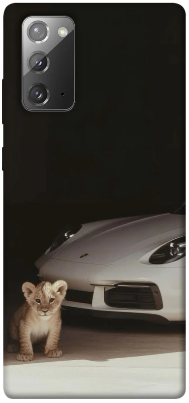 Чехол на Samsung Galaxy Note 20 Porsche white фото 1 из 1