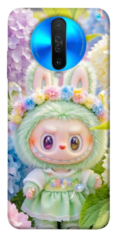 Чохол на Xiaomi Redmi K30 Labubu & Flowers ver.2 фото 1 з 1