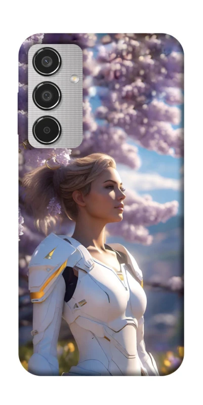 Чохол на Samsung Galaxy M35 Cyber space girl ver.1 фото 1 з 1