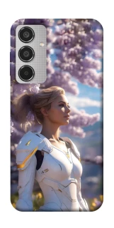 Чехол на Samsung Galaxy M35 Cyber space girl ver.1 фото 1 из 1
