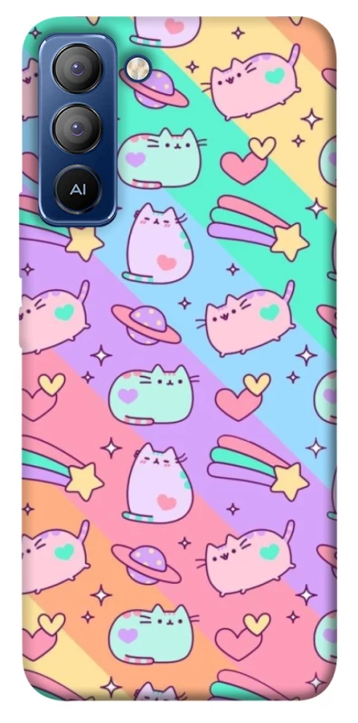 Чехол на TECNO Pop 5 LTE Cat Cute фото 1 из 1