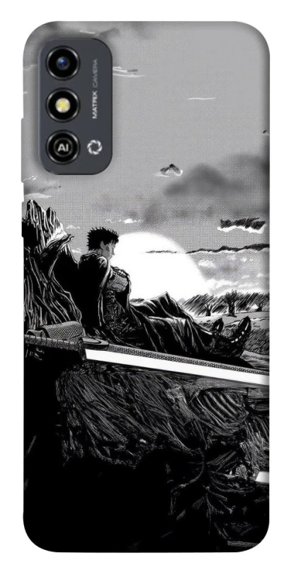 Чехол на ZTE Blade A53 Berserk sunset фото 1 из 1