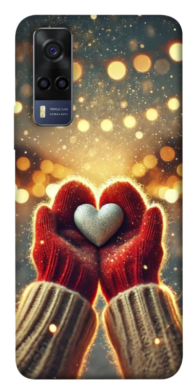 Чохол на Vivo Y53s Heart in hand фото 1 з 1