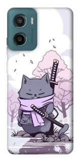 Чохол на Motorola Moto G06 Samurai cat фото 1 Чохол на Motorola Moto G06 Samurai cat фото 1 з 1