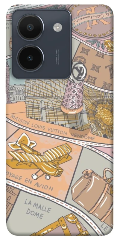 Чехол на Vivo Y36 Fashion collage ver.2 фото 1 из 1