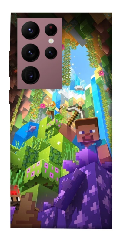 Чохол на Samsung Galaxy S22 Ultra Minecraft forever фото 1 з 1