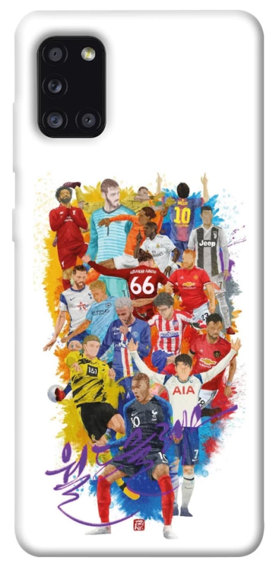 Чехол на Samsung Galaxy A31 Football Abstract v2 фото 1 из 1