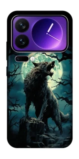 Чохол на Xiaomi 17 Pro Max Вовк під місяцем фото 1 з 1